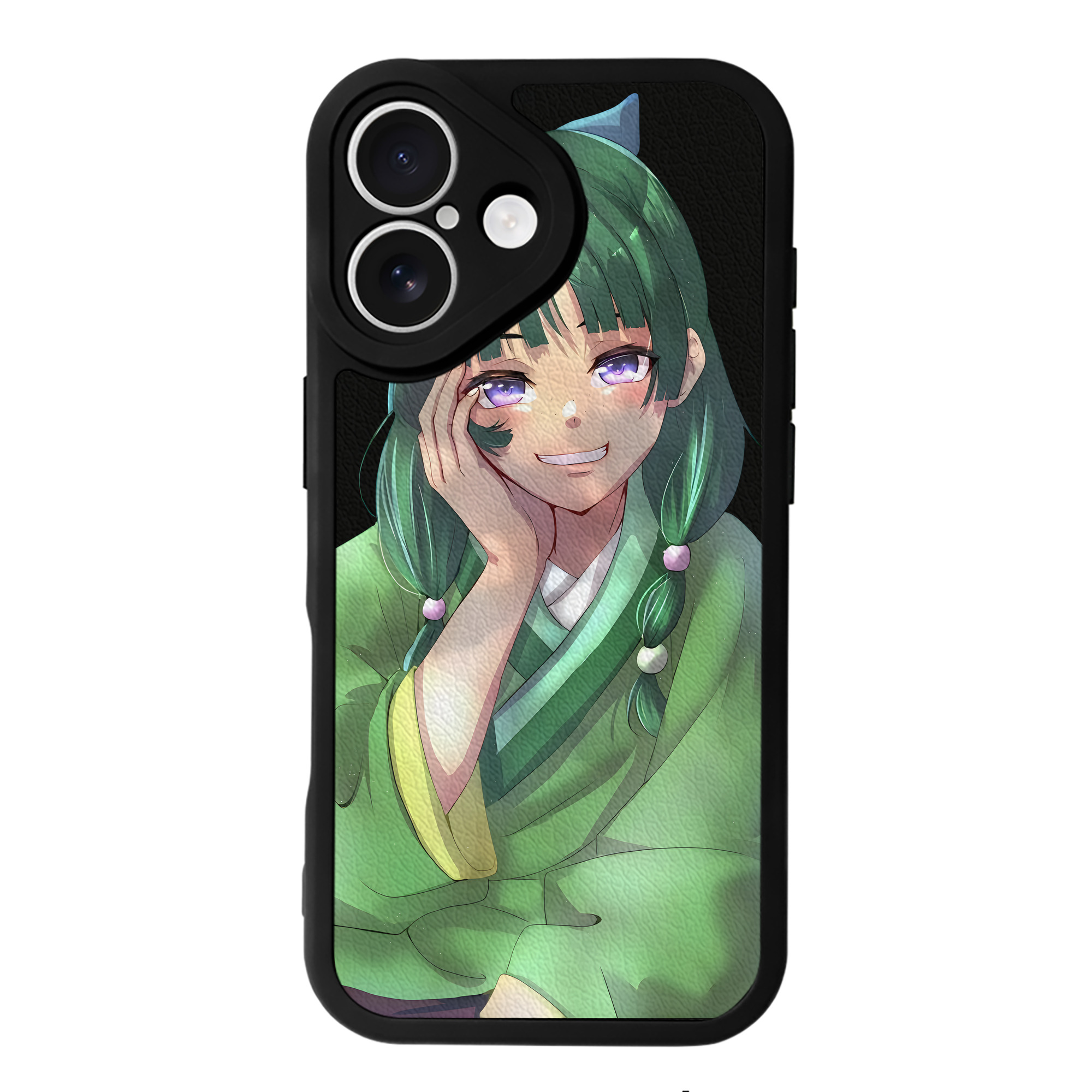 （画像用） 薬屋のひとりごと The Apothecary Diaries 【iPhone 16シリーズ対応】シリコンスマホケース（レザー調） 材質：シリコン